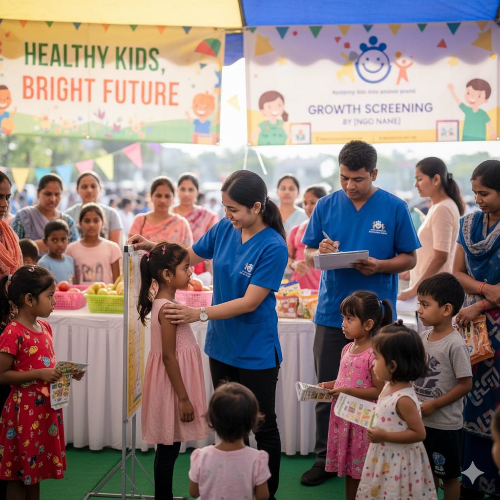 Support to Growth Screening For Kids