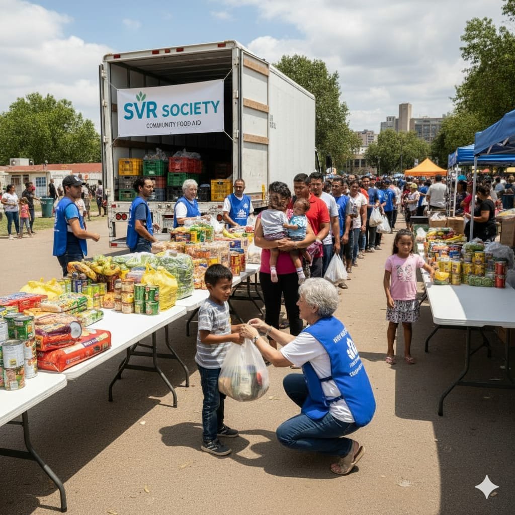 Donate for Food Distribution